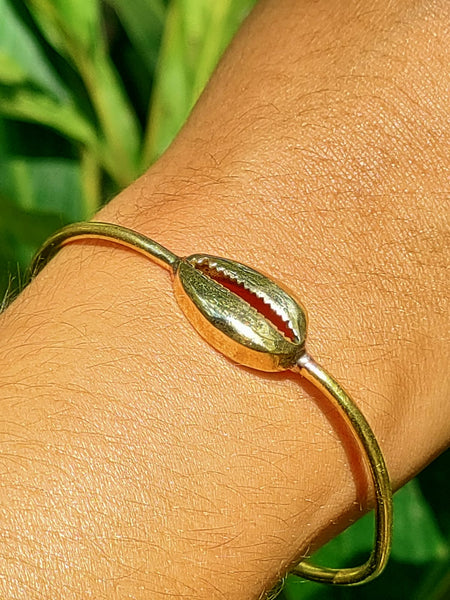 Golden Cowrie Bracelet