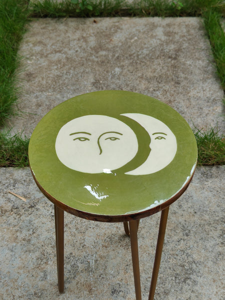 Indy Peg Table - Moon