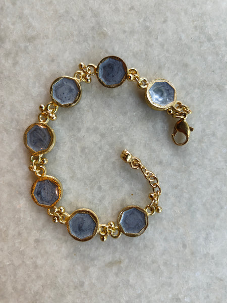 Classic Grey Hexa Bracelet