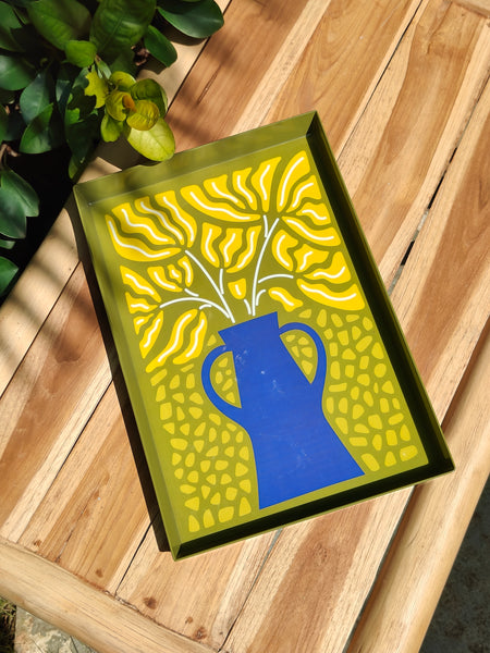 Wildflower Tray - Green