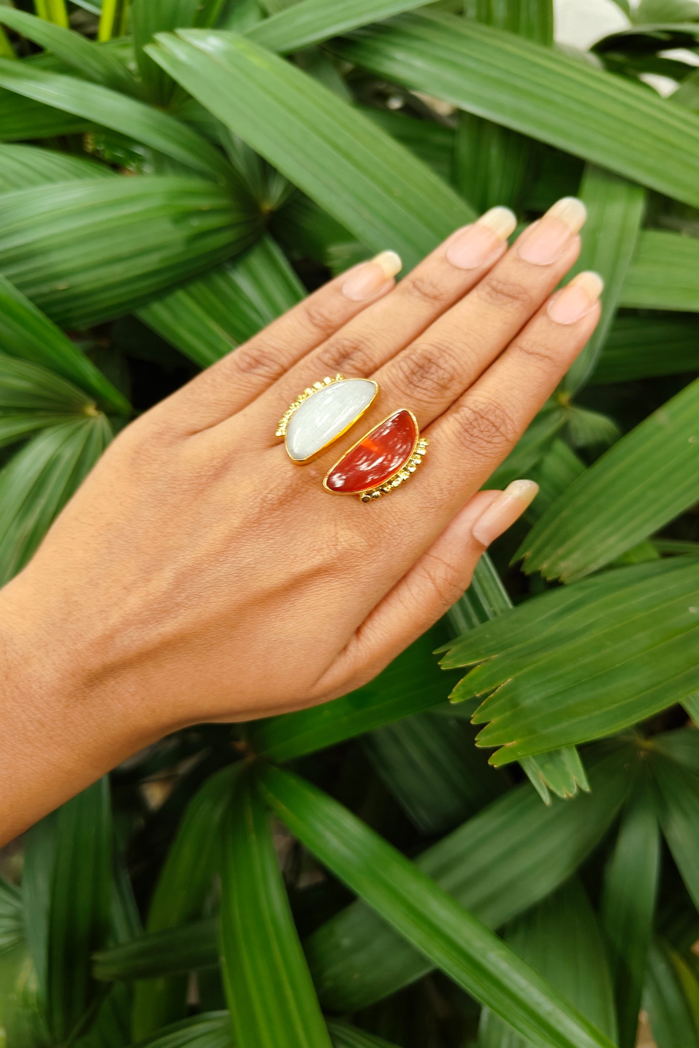 Twin Moon Ring
