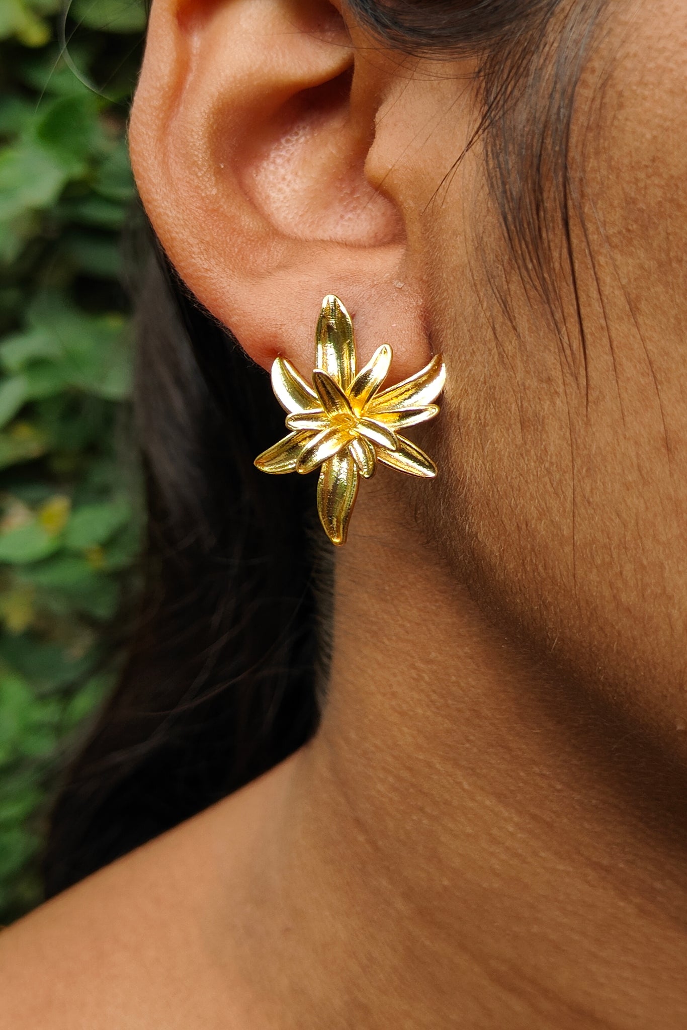 Single Flower Earring