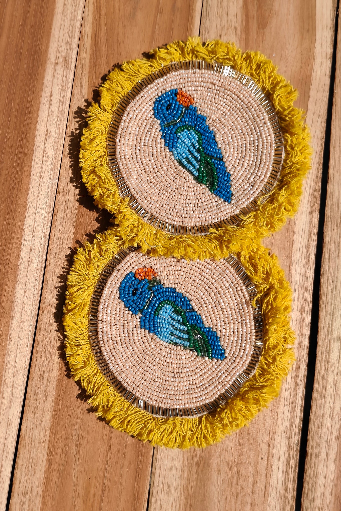 Tropical Bird Coaster - Parrot
