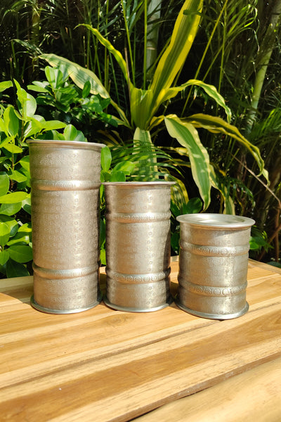 Silver Tealight Holder