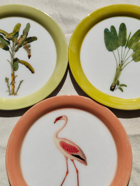 Jungle Plate - Travelers Palm Tree