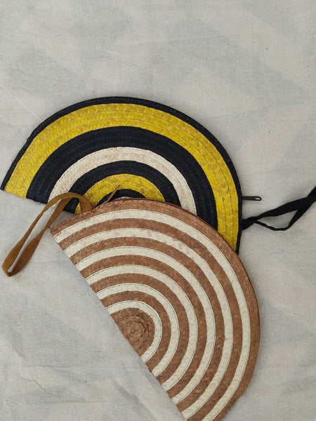 Pancake Wallet - Yellow/Black