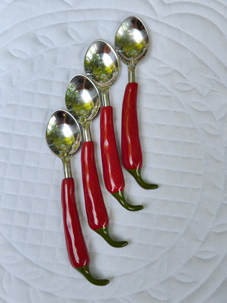 Chilli Tea Spoon - Set of 4