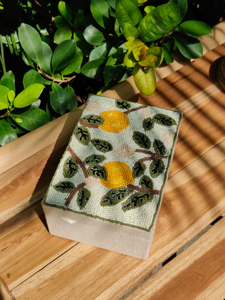 Lemon Jewellery Box