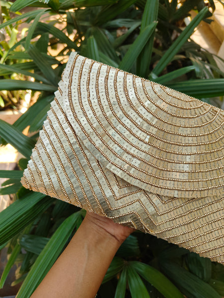 Sakura Clutch - Golden