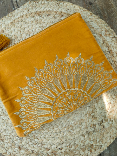 Sun Velvet Pouch