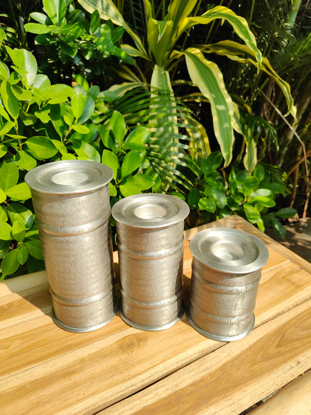 Silver Tealight Holder