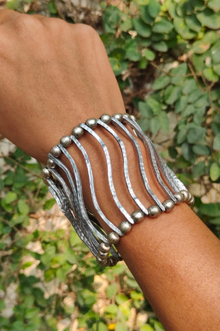 Ripple Bracelet - Silver