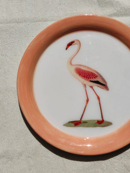 Jungle Plate - Flamingo