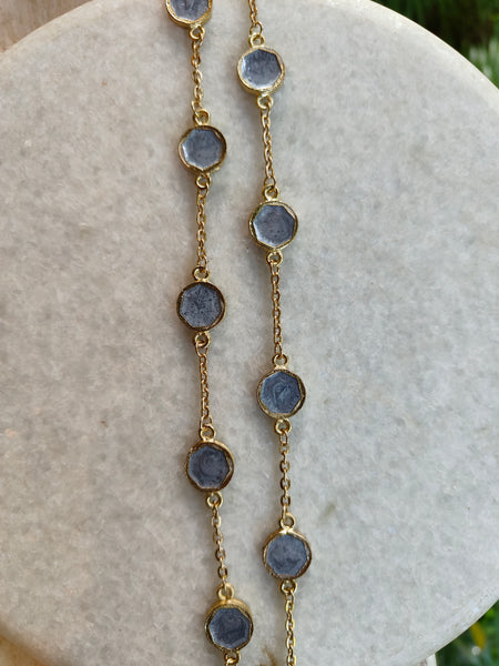 Classic Grey Hexa Necklace