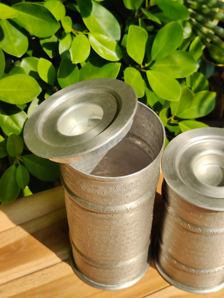 Silver Tealight Holder