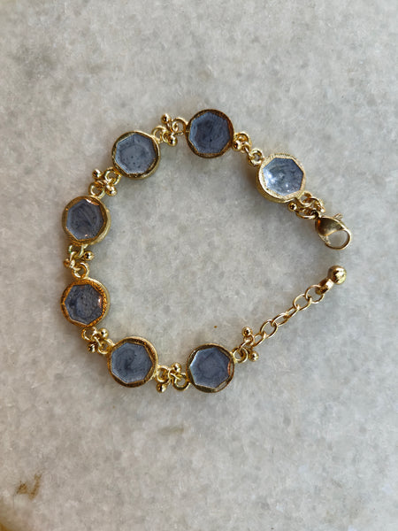 Classic Grey Hexa Bracelet
