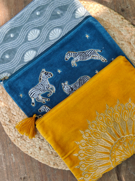 Sun Velvet Pouch