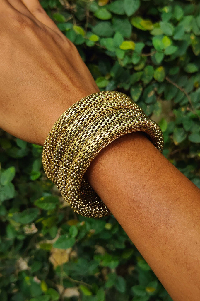 Wrap Bracelet Gold Rangeela Goa