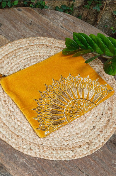 Sun Velvet Pouch