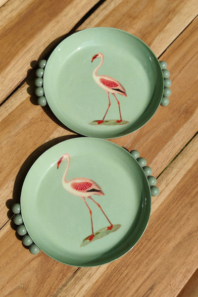 Trinket Plate - Flamingo