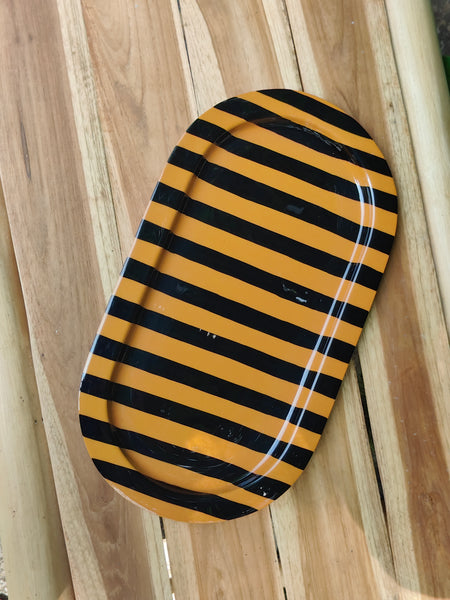 Oval Drink Tray Buzz