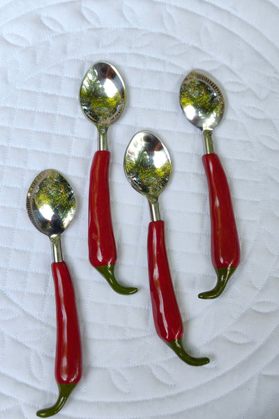 Chilli Tea Spoon - Set of 4