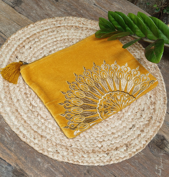 Sun Velvet Pouch