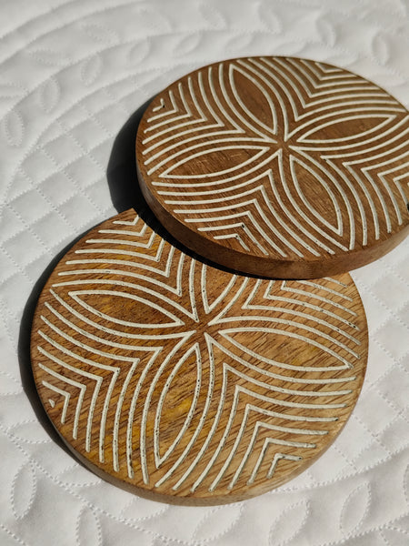 Miramar Coaster - Tribal Petal