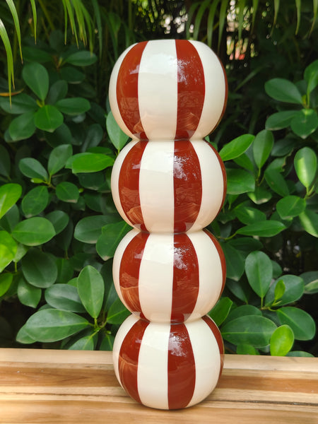 Baluster Vase Brown