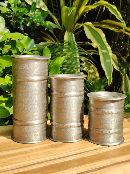 Silver Tealight Holder