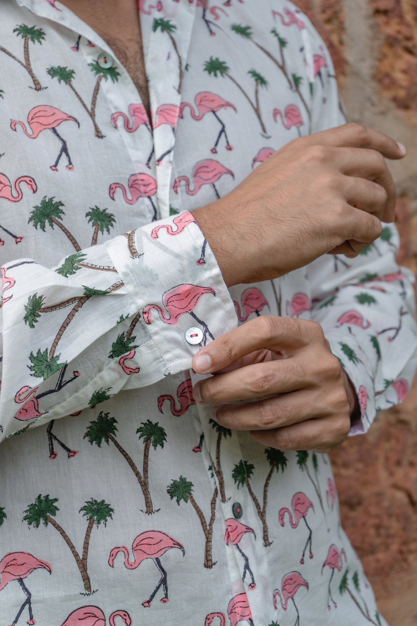 Flamingo Shirt - Long Sleeve