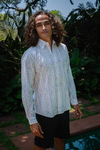 Snow Dot Shirt - Long Sleeve