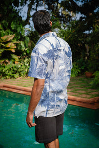 Jungle Blue Shirt - Short Sleeve