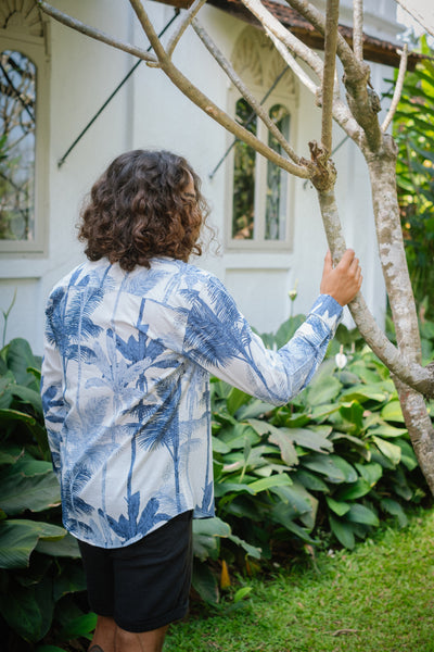 Jungle Blue Shirt - Long Sleeve
