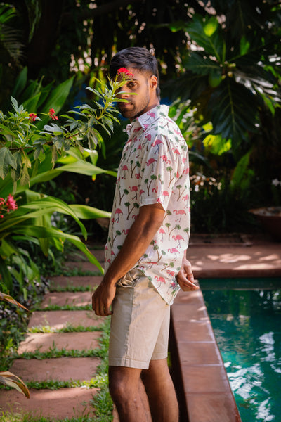 Flamingo Shirt - Short Sleeve