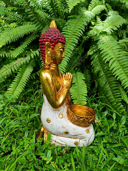 Praying Buddha Tea Light