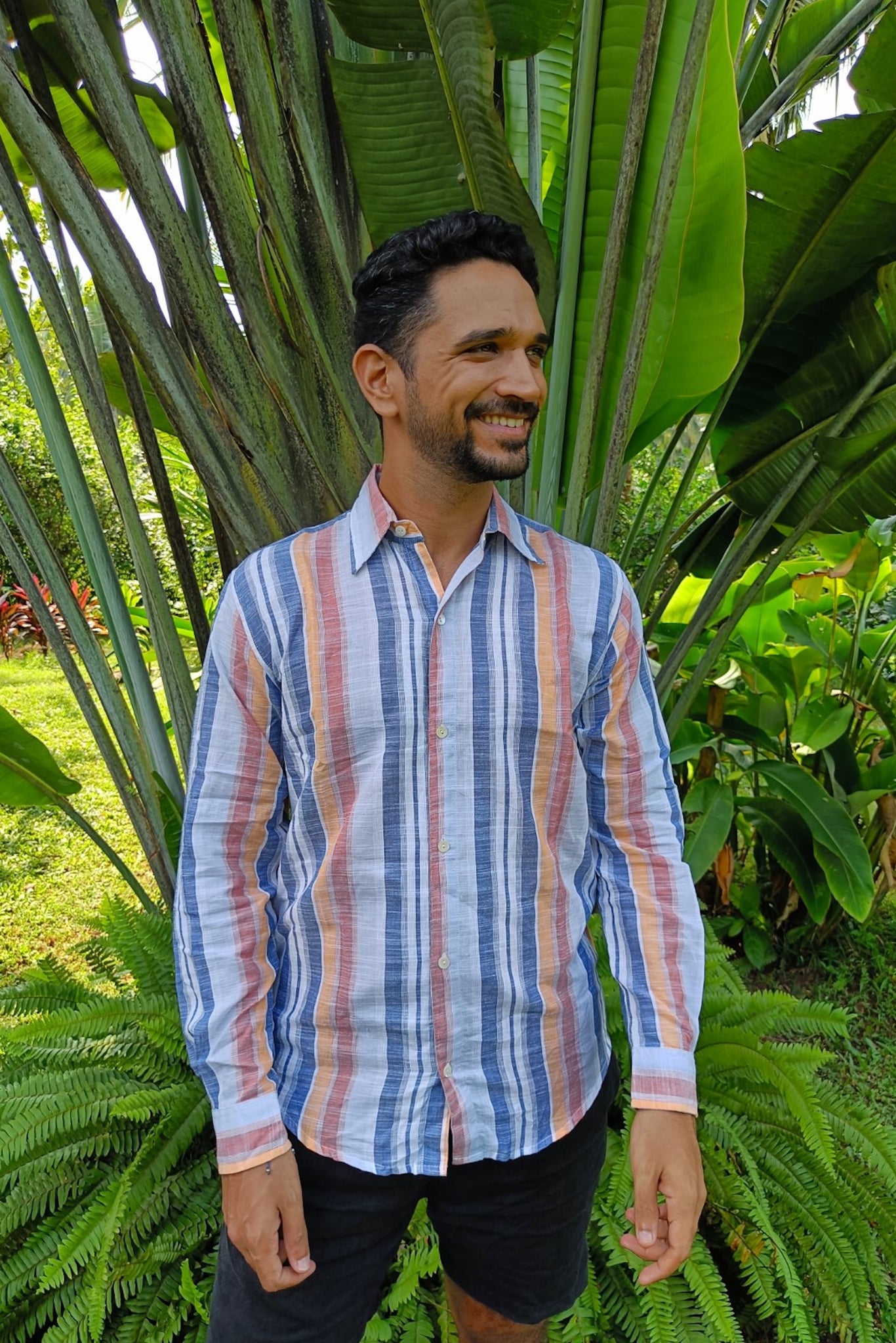 Mixed Stripe Shirt - Long Sleeve