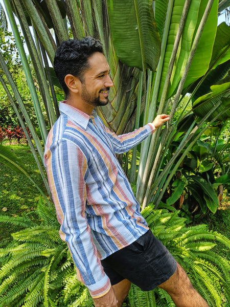 Mixed Stripe Shirt - Long Sleeve