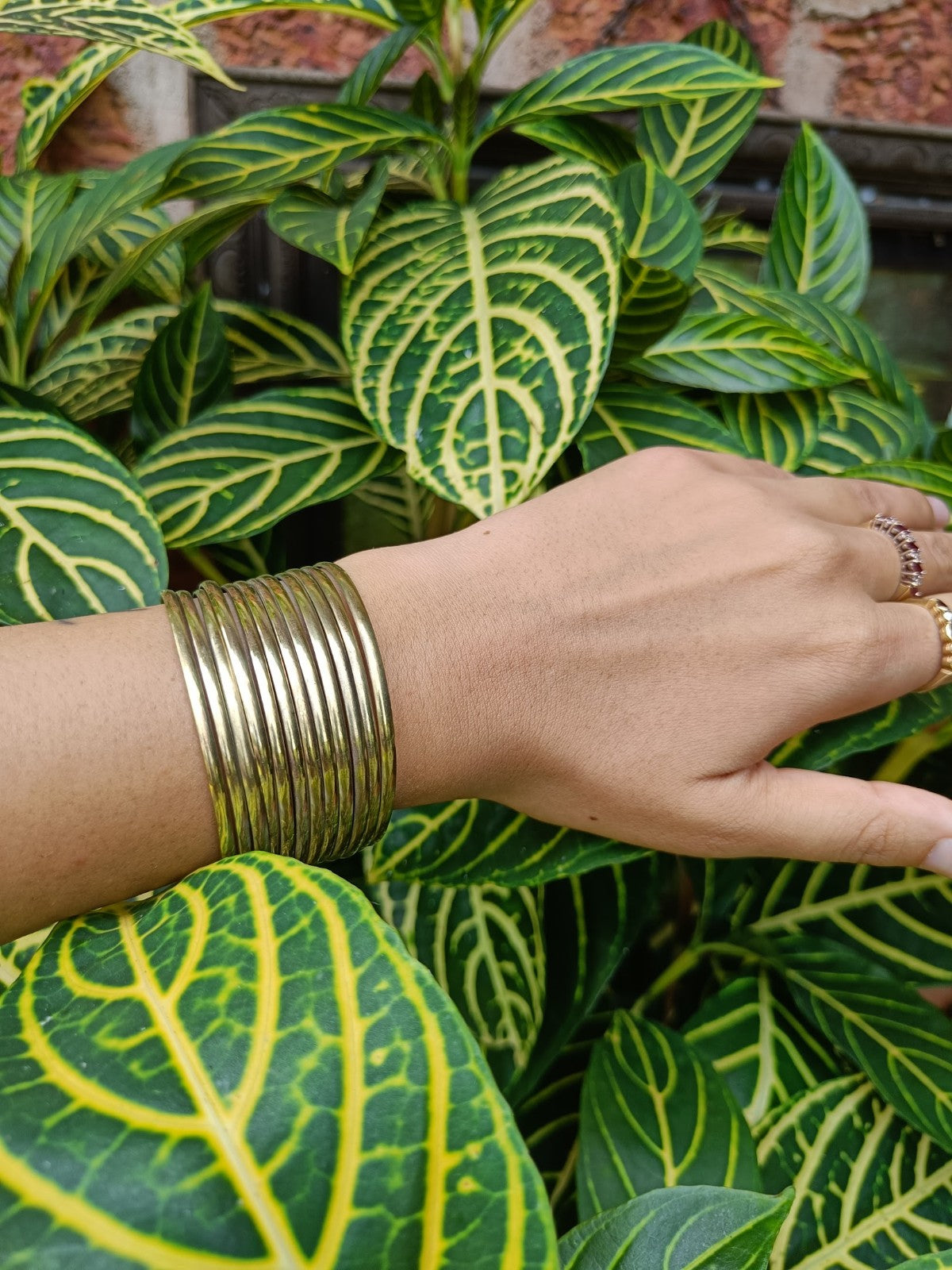 Golden Slinky Bracelet