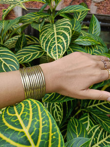 Golden Slinky Bracelet