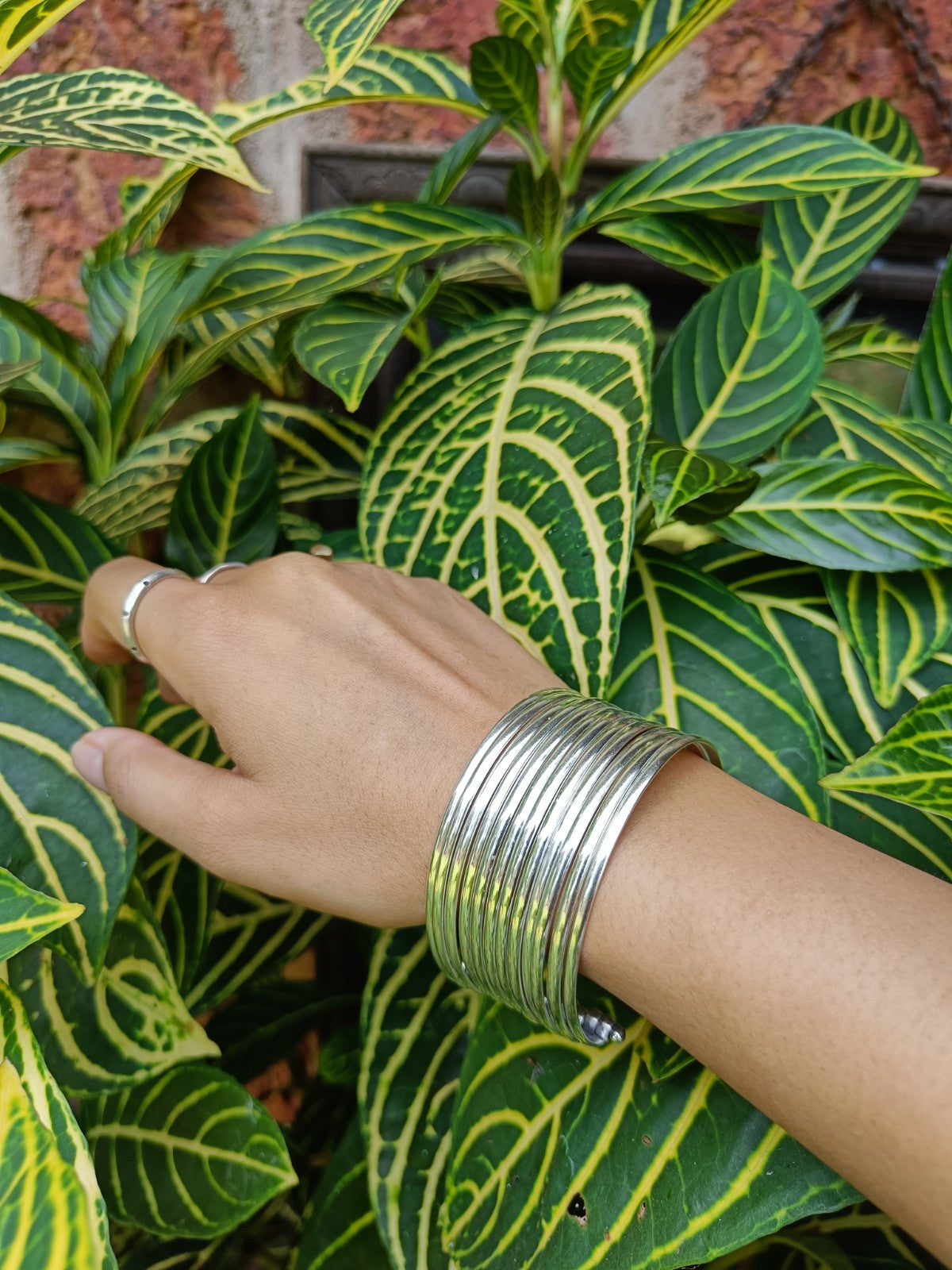 Silver Slinky Bracelet