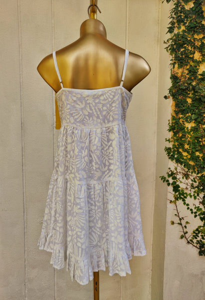 Ikaria Dress - White/White