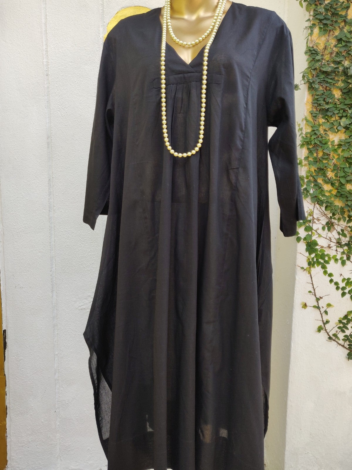Black Zanzibar Kaftan
