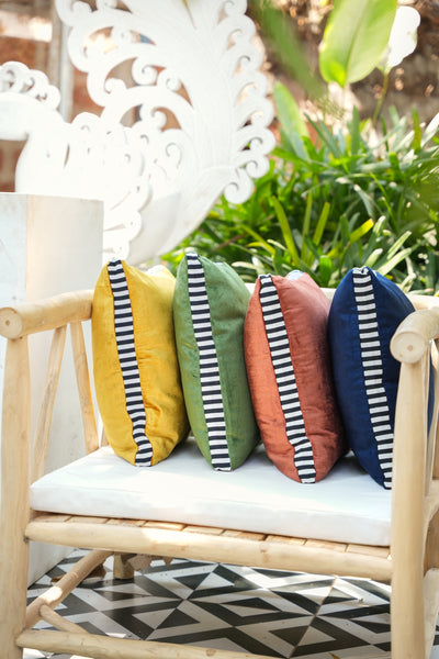 Carlo Cushion Cover - Boxed Stripe