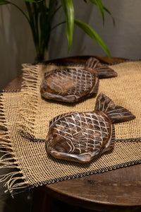 Wooden Fish Plate