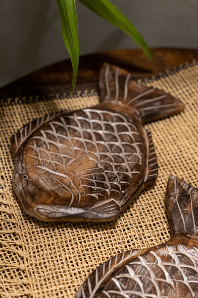 Wooden Fish Plate