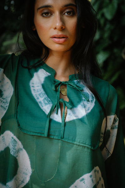 Malaga Dress Short - Green