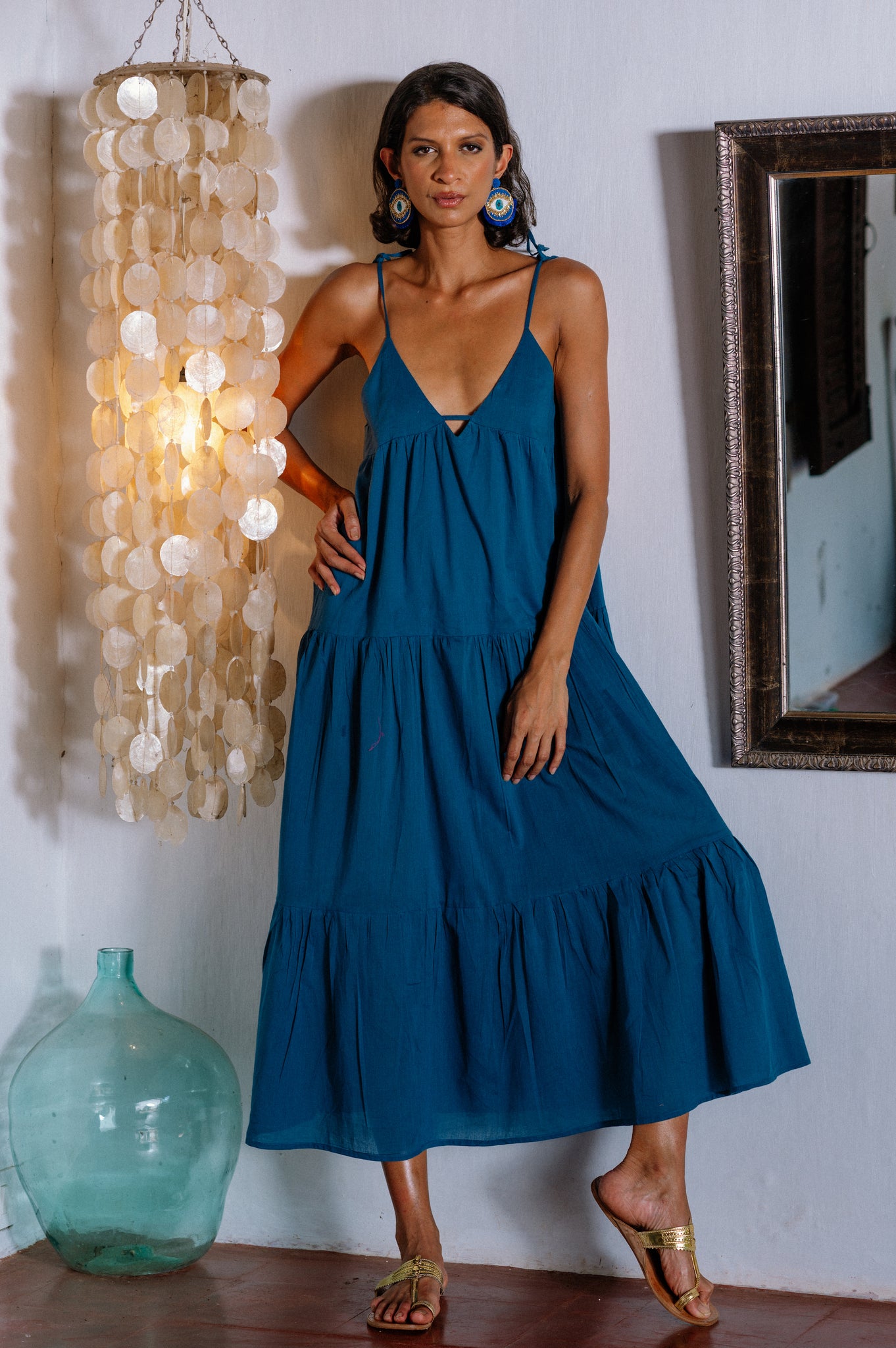 Macarena Dress - Blue