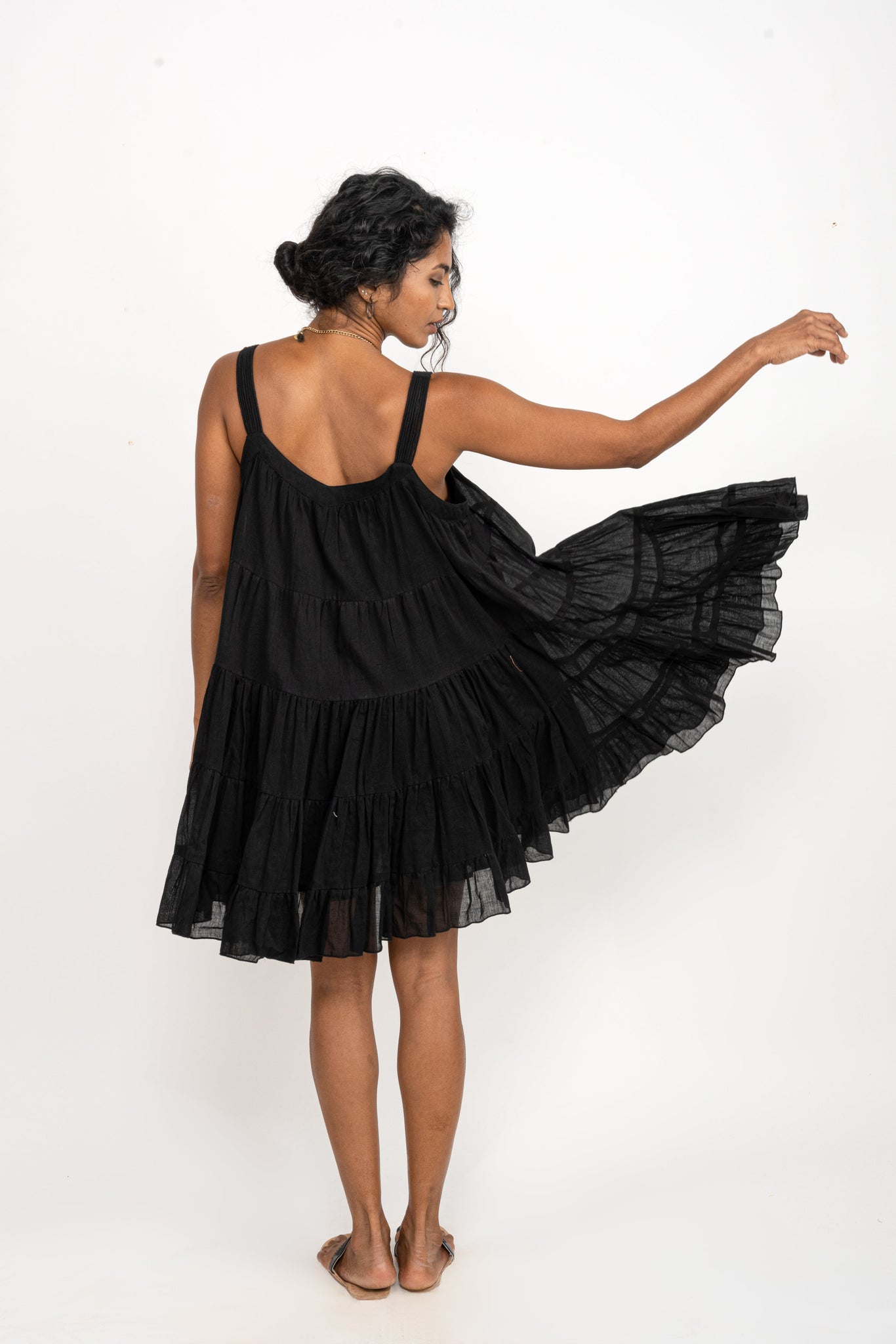 Black Short Sol Dress