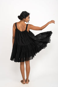 Black Short Sol Dress
